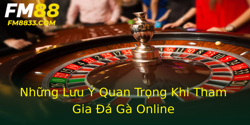 Những Lưu Ý Quan Trọng Khi Tham Gia Đá Gà Online
